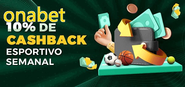 10% de bônus de cashback na onabet